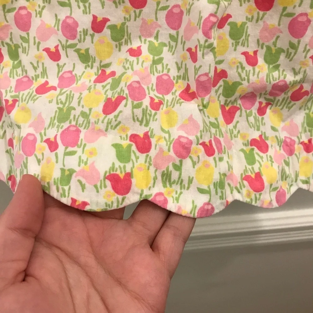 Vintage Lilly Pulitzer Girls Dress Tulip Print 4